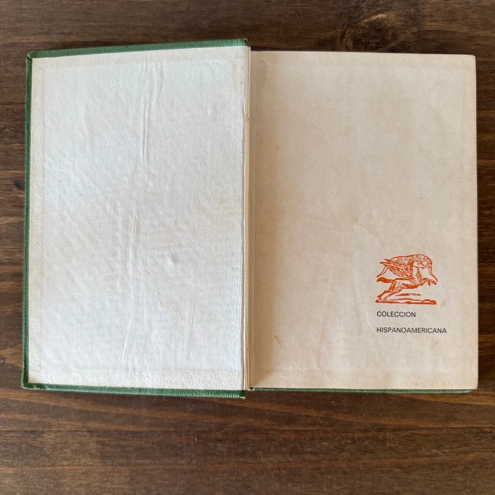Vintage 1974 Las Memorias de Mamá Blanca Book Teresa de la Parra Puerto Rico HC